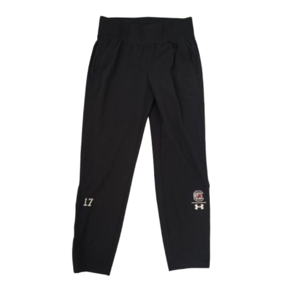 Under Armour South Carolina Gamecocks  M Black Snap Side Warmup Pants #17